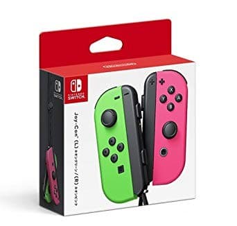 Joy-Con(L) ネオングリーン/(R) ネオンピンク