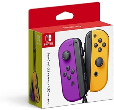 Joy-Con(L) ネオンパープル / (R) ネオンオレンジ