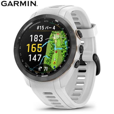 GARMIN GPS ゴルフナビ Approach S70 42mm ホワイト 0753759325831