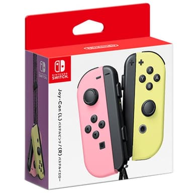 Joy-Con(L) パステルピンク/(R) パステルイエロー