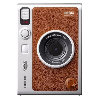 instax mini Evo (ブラウン)