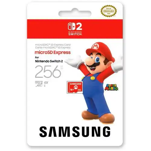 Samsung microSD Express Card 256GB for Nintendo Switch 2